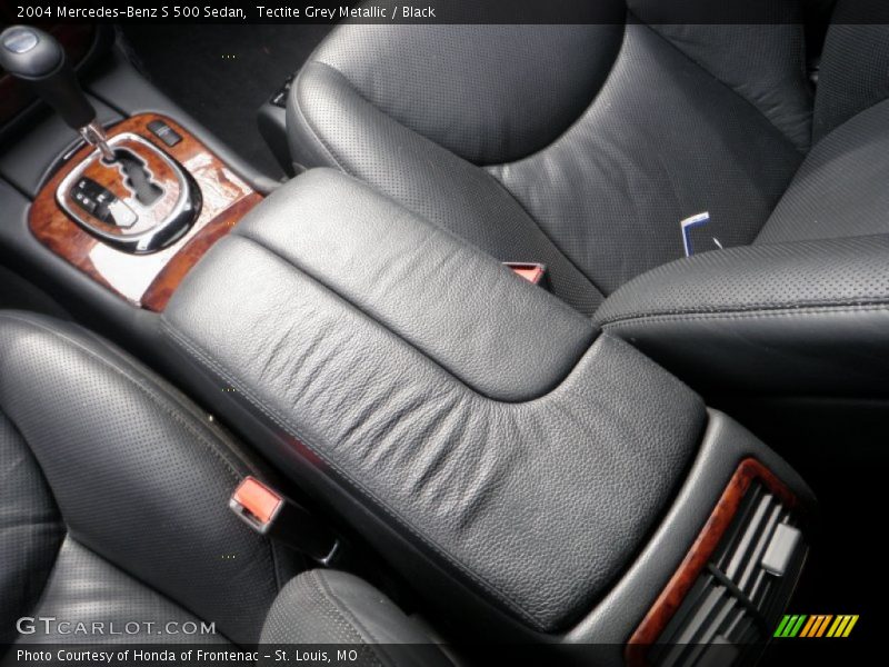 Tectite Grey Metallic / Black 2004 Mercedes-Benz S 500 Sedan