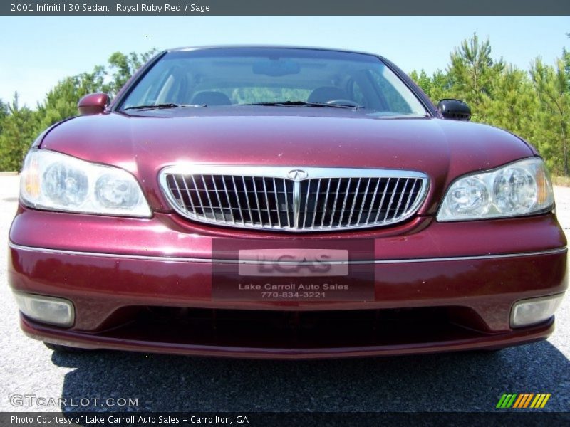 Royal Ruby Red / Sage 2001 Infiniti I 30 Sedan