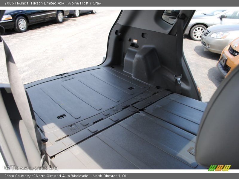 Alpine Frost / Gray 2006 Hyundai Tucson Limited 4x4