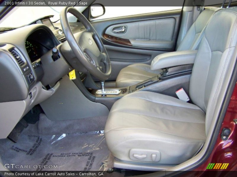 Royal Ruby Red / Sage 2001 Infiniti I 30 Sedan
