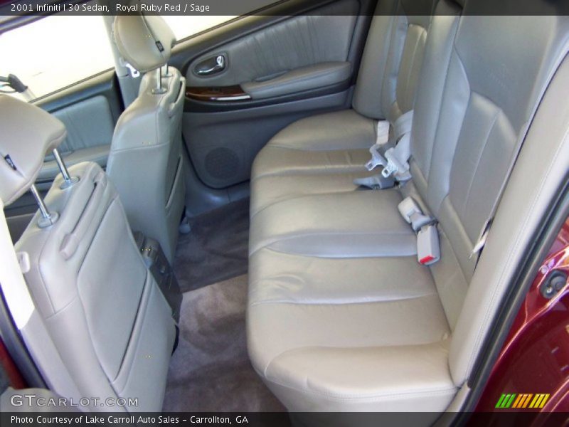 Royal Ruby Red / Sage 2001 Infiniti I 30 Sedan
