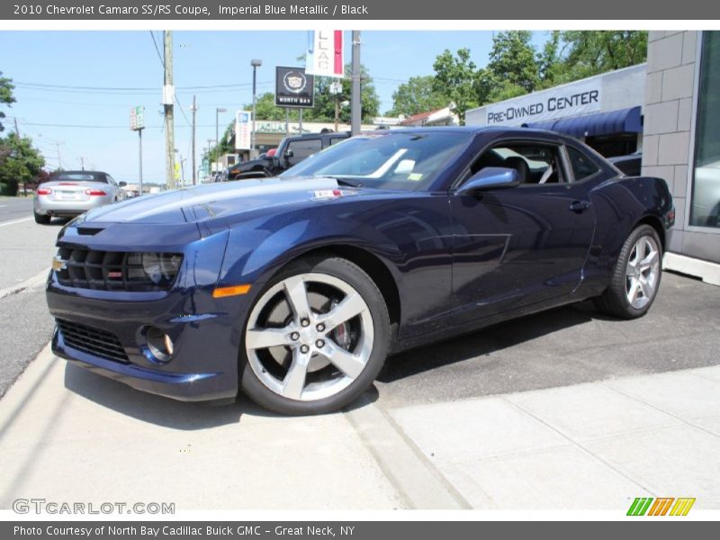 Imperial Blue Metallic / Black 2010 Chevrolet Camaro SS/RS Coupe