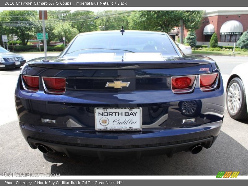 Imperial Blue Metallic / Black 2010 Chevrolet Camaro SS/RS Coupe