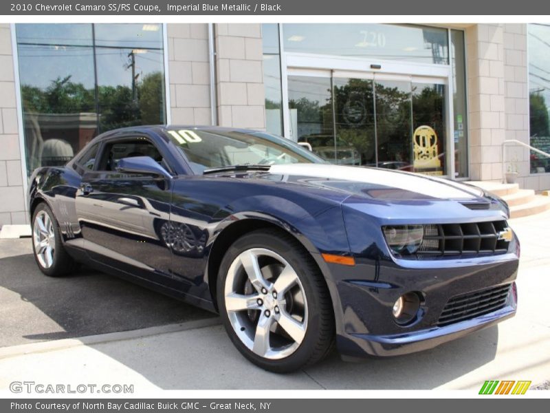 Imperial Blue Metallic / Black 2010 Chevrolet Camaro SS/RS Coupe