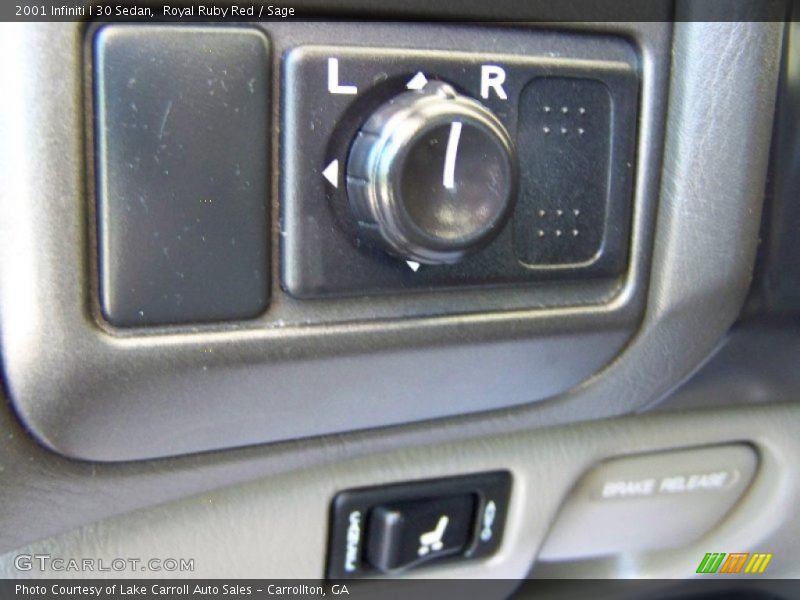 Royal Ruby Red / Sage 2001 Infiniti I 30 Sedan