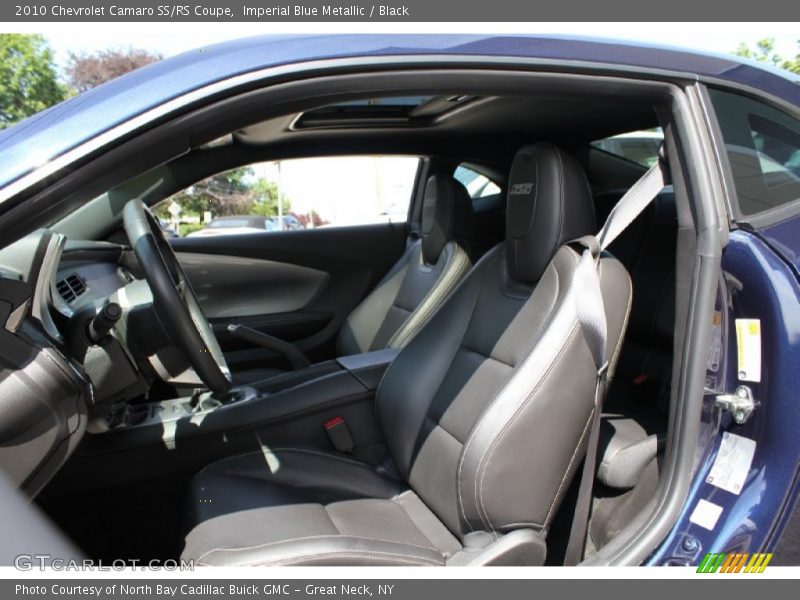 Imperial Blue Metallic / Black 2010 Chevrolet Camaro SS/RS Coupe