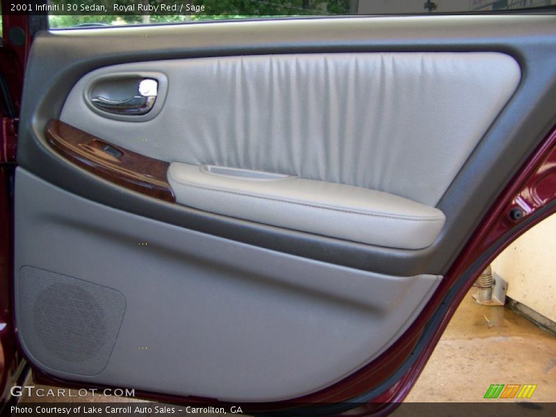 Royal Ruby Red / Sage 2001 Infiniti I 30 Sedan