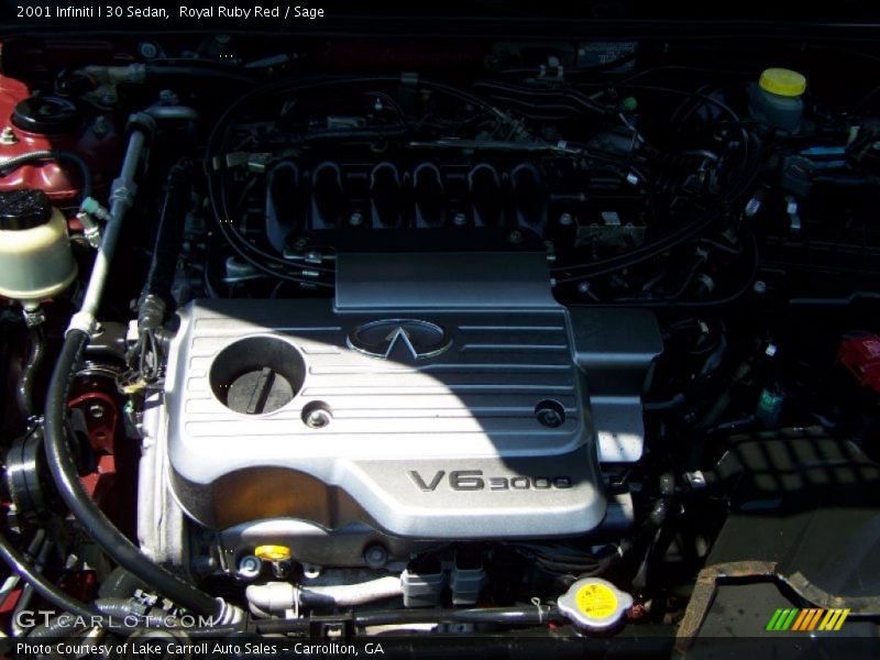 Royal Ruby Red / Sage 2001 Infiniti I 30 Sedan