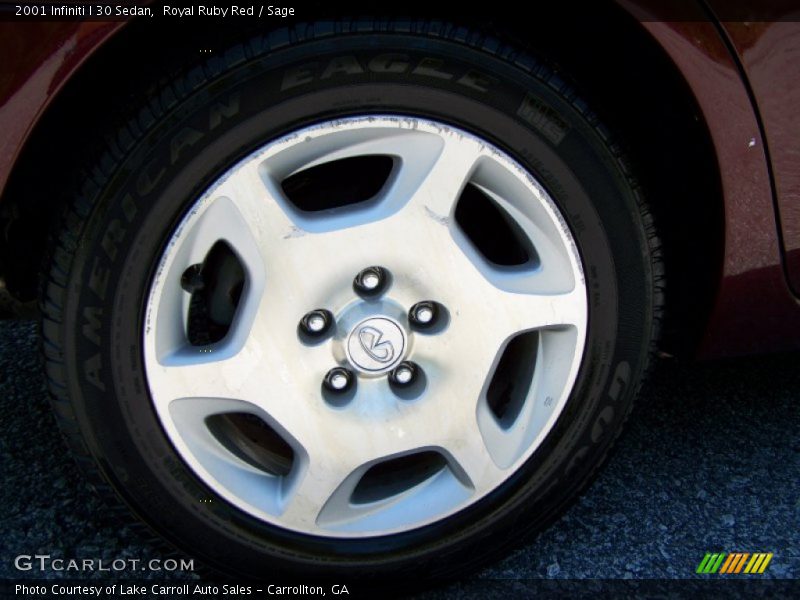 Royal Ruby Red / Sage 2001 Infiniti I 30 Sedan