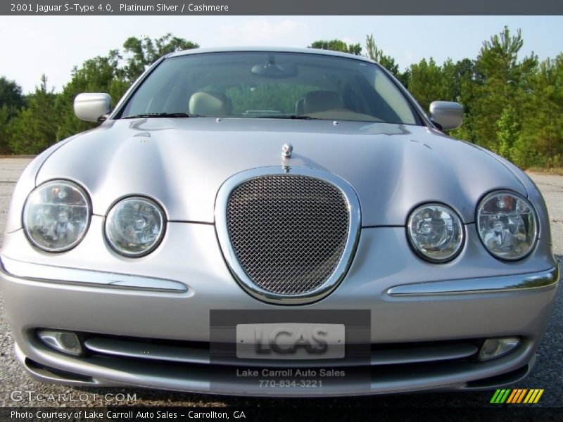 Platinum Silver / Cashmere 2001 Jaguar S-Type 4.0