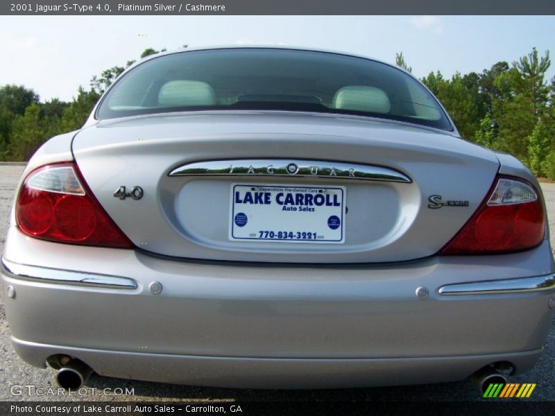 Platinum Silver / Cashmere 2001 Jaguar S-Type 4.0