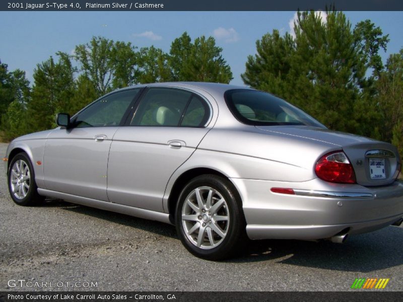 Platinum Silver / Cashmere 2001 Jaguar S-Type 4.0