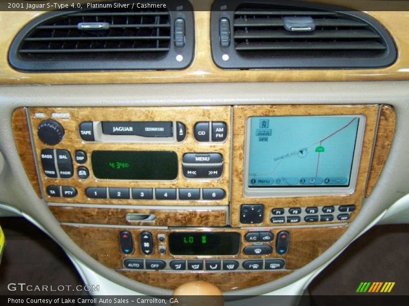 Platinum Silver / Cashmere 2001 Jaguar S-Type 4.0