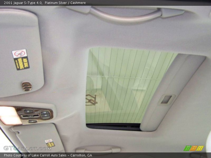 Platinum Silver / Cashmere 2001 Jaguar S-Type 4.0