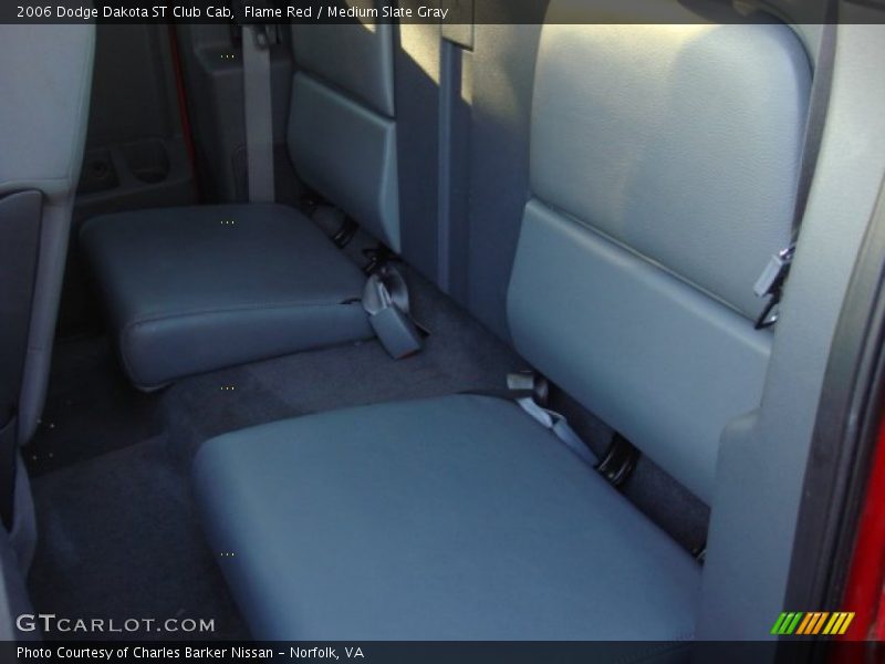 Flame Red / Medium Slate Gray 2006 Dodge Dakota ST Club Cab