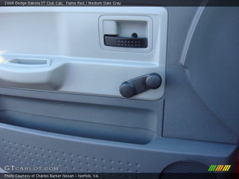 Flame Red / Medium Slate Gray 2006 Dodge Dakota ST Club Cab