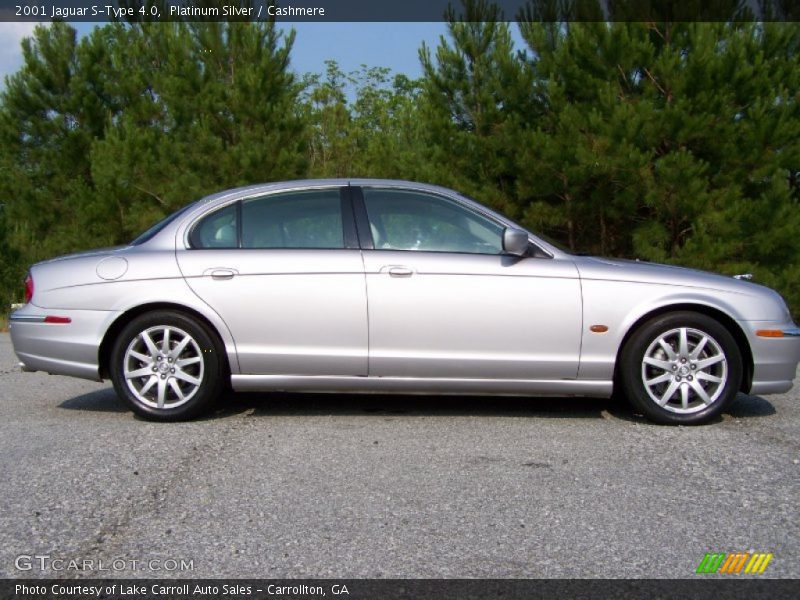  2001 S-Type 4.0 Platinum Silver