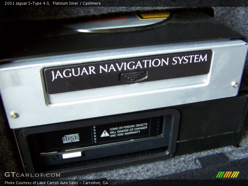 Platinum Silver / Cashmere 2001 Jaguar S-Type 4.0