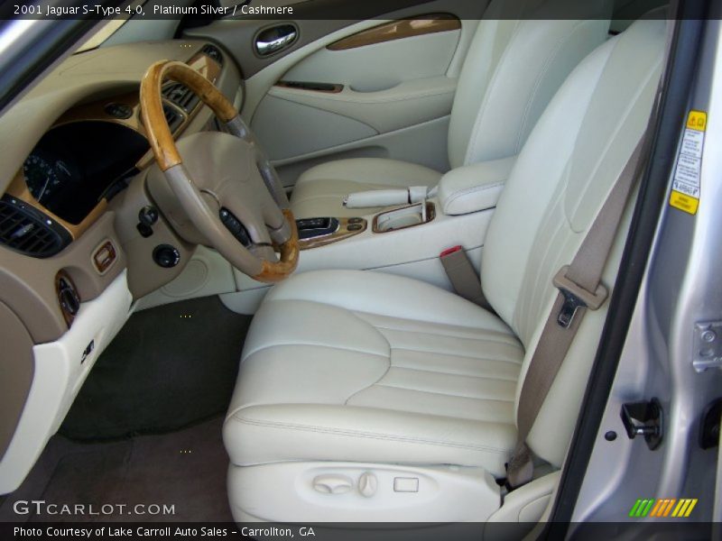  2001 S-Type 4.0 Cashmere Interior