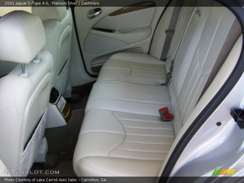 Platinum Silver / Cashmere 2001 Jaguar S-Type 4.0