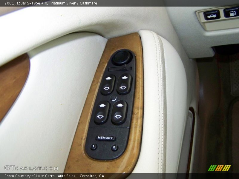 Platinum Silver / Cashmere 2001 Jaguar S-Type 4.0