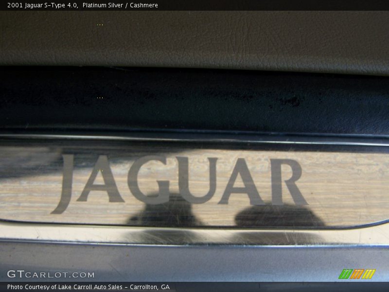 Platinum Silver / Cashmere 2001 Jaguar S-Type 4.0