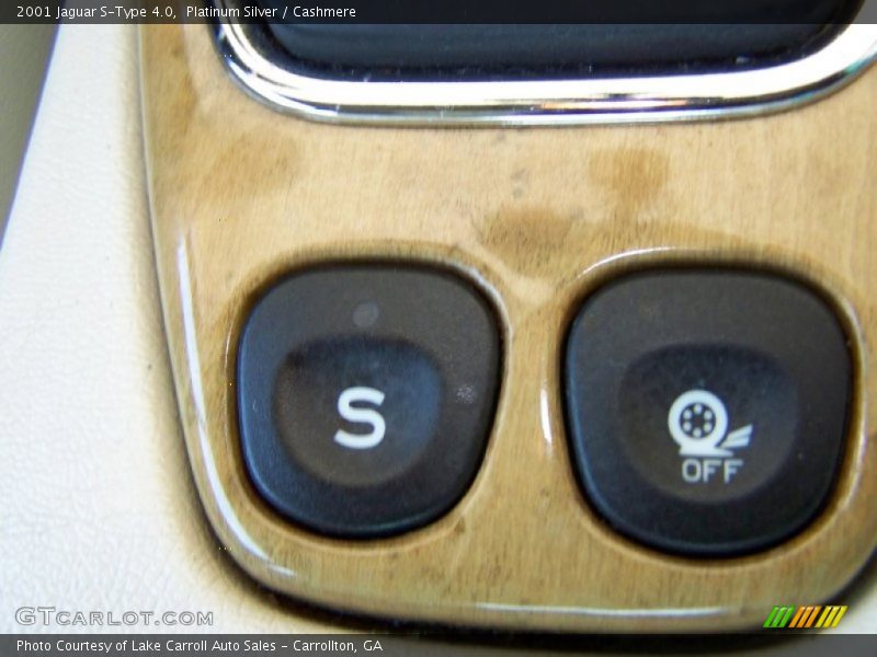Platinum Silver / Cashmere 2001 Jaguar S-Type 4.0