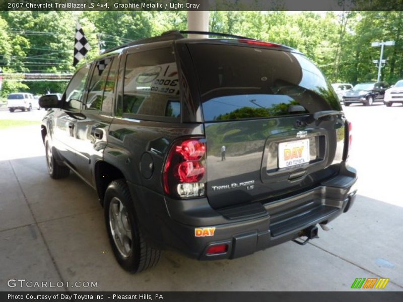 Graphite Metallic / Light Gray 2007 Chevrolet TrailBlazer LS 4x4