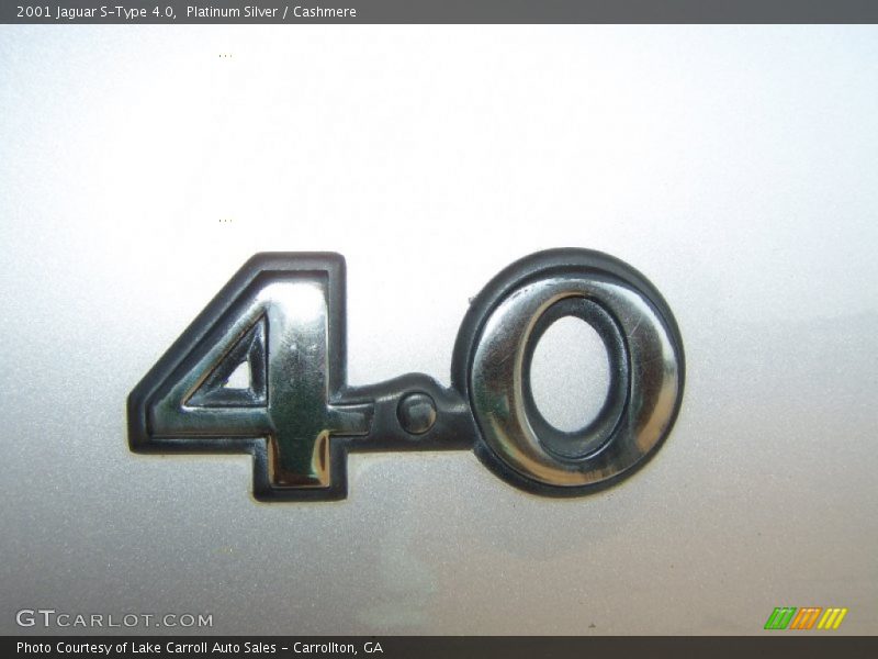 Platinum Silver / Cashmere 2001 Jaguar S-Type 4.0