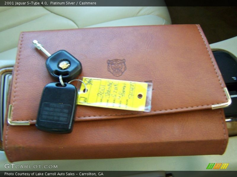 Platinum Silver / Cashmere 2001 Jaguar S-Type 4.0