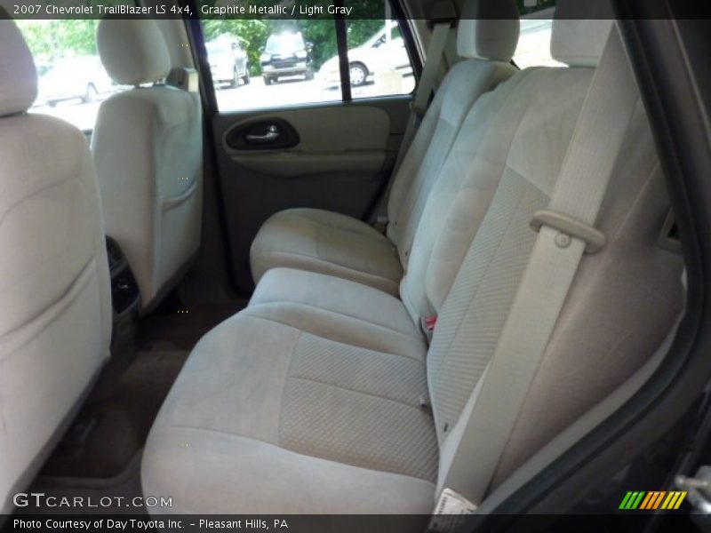 Graphite Metallic / Light Gray 2007 Chevrolet TrailBlazer LS 4x4