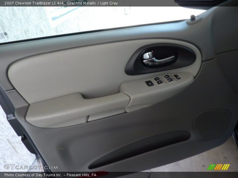 Graphite Metallic / Light Gray 2007 Chevrolet TrailBlazer LS 4x4
