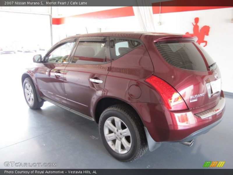 Merlot Pearl / Cafe Latte 2007 Nissan Murano S
