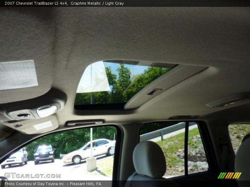 Graphite Metallic / Light Gray 2007 Chevrolet TrailBlazer LS 4x4