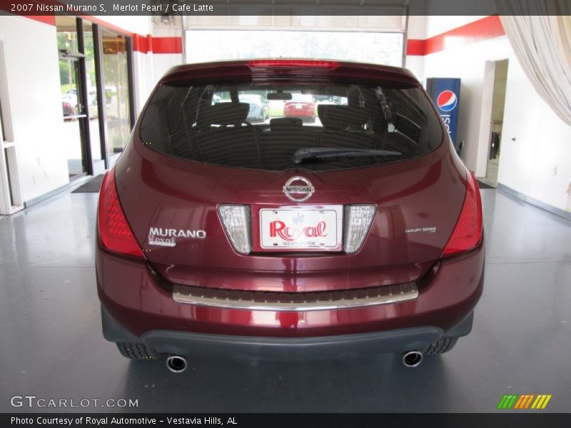 Merlot Pearl / Cafe Latte 2007 Nissan Murano S