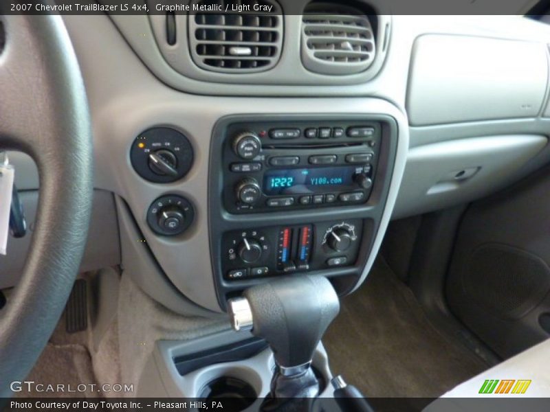 Graphite Metallic / Light Gray 2007 Chevrolet TrailBlazer LS 4x4