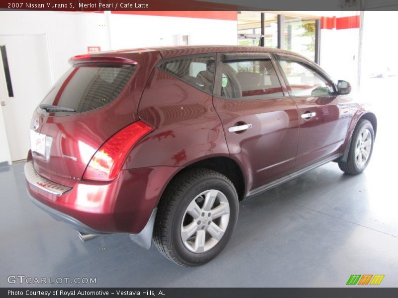 Merlot Pearl / Cafe Latte 2007 Nissan Murano S