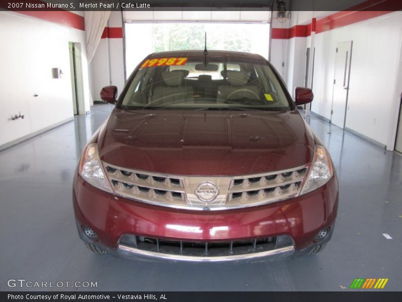 Merlot Pearl / Cafe Latte 2007 Nissan Murano S