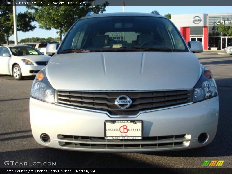 Radiant Silver / Gray 2009 Nissan Quest 3.5 SL