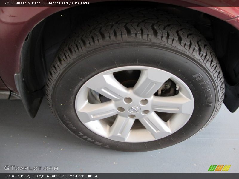 Merlot Pearl / Cafe Latte 2007 Nissan Murano S