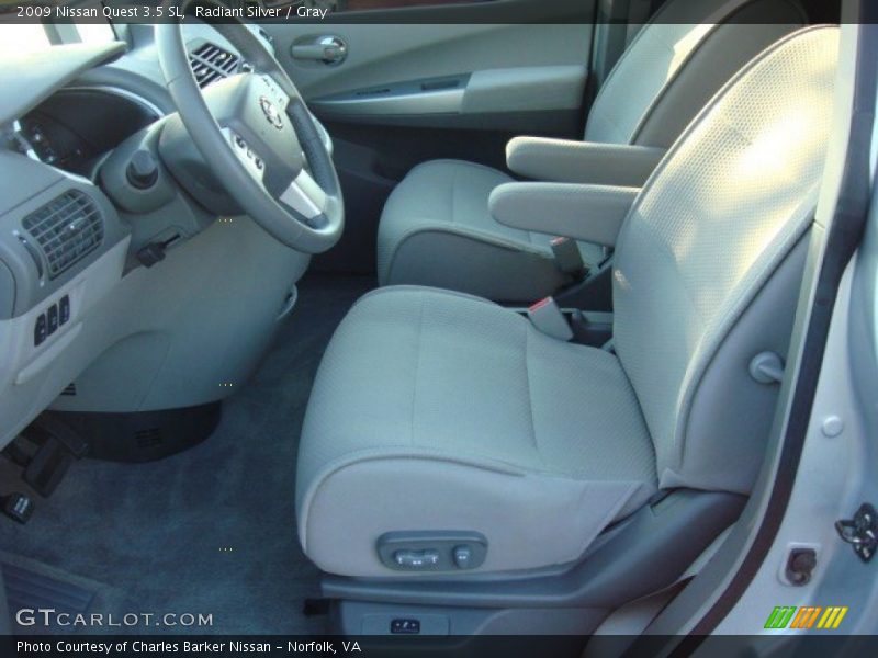 Radiant Silver / Gray 2009 Nissan Quest 3.5 SL