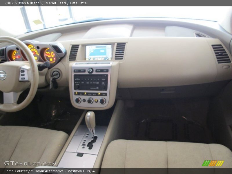 Merlot Pearl / Cafe Latte 2007 Nissan Murano S