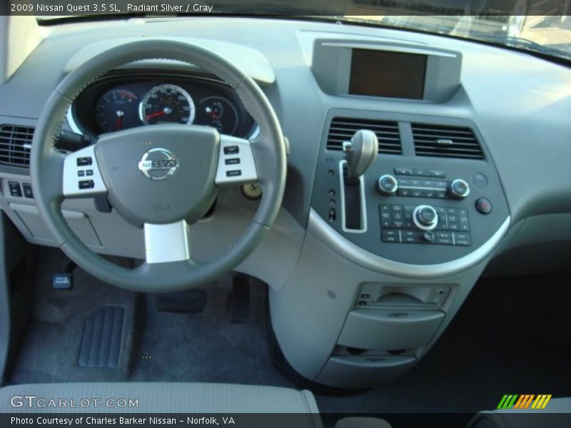 Radiant Silver / Gray 2009 Nissan Quest 3.5 SL