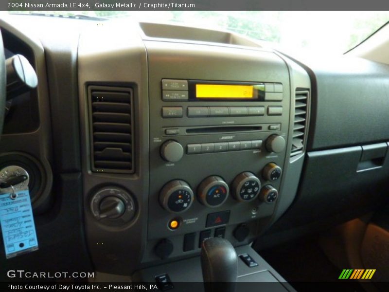 Galaxy Metallic / Graphite/Titanium 2004 Nissan Armada LE 4x4