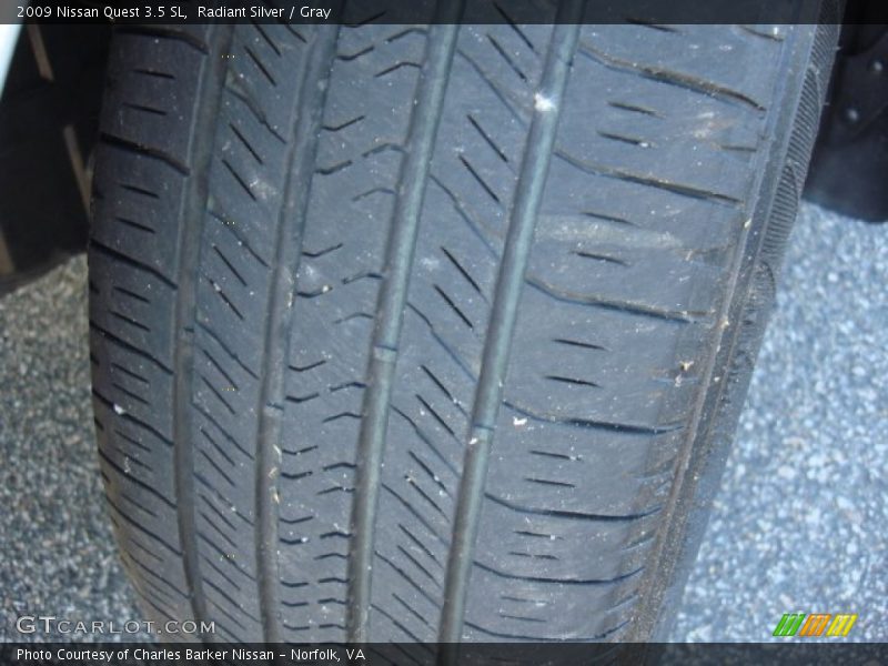 Radiant Silver / Gray 2009 Nissan Quest 3.5 SL