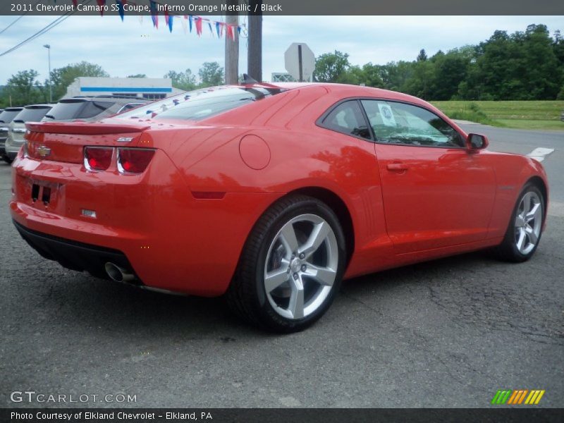  2011 Camaro SS Coupe Inferno Orange Metallic