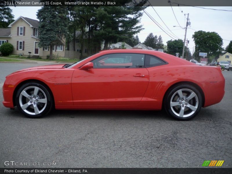  2011 Camaro SS Coupe Inferno Orange Metallic
