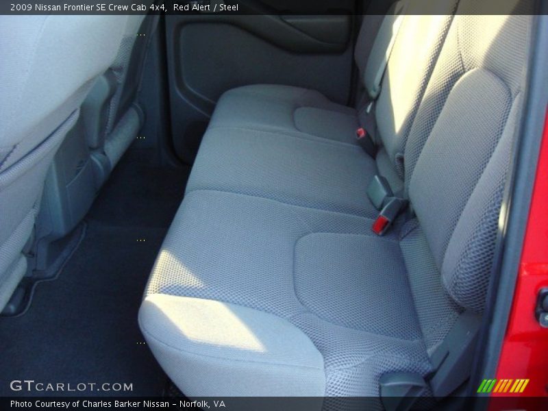 Red Alert / Steel 2009 Nissan Frontier SE Crew Cab 4x4