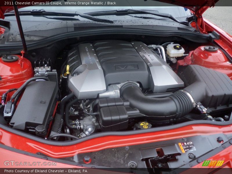  2011 Camaro SS Coupe Engine - 6.2 Liter OHV 16-Valve V8