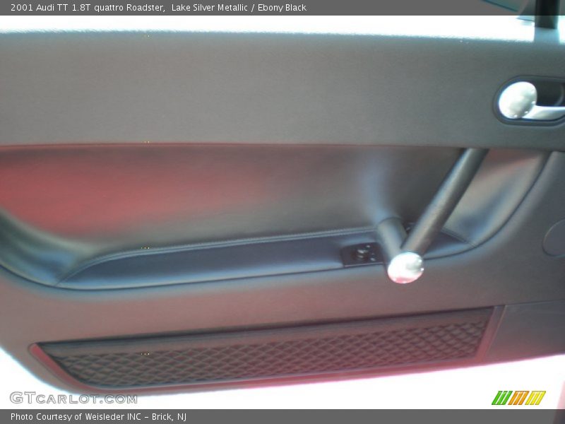 Lake Silver Metallic / Ebony Black 2001 Audi TT 1.8T quattro Roadster